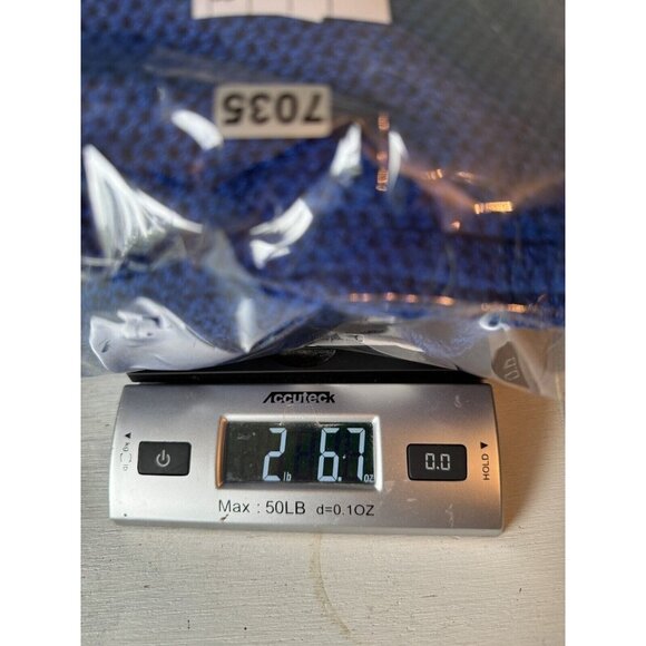 Vintage Epic Steven Womens Top Skirt Suit Large Cobalt Blue Wool Beaded 80s - Picture 12 of 14